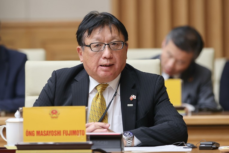 &Ocirc;ng Fujimoto Masayoshi đồng Chủ tịch Ủy ban 555Win login đăng nhập Nhật - Việt của Li&ecirc;n đo&agrave;n c&aacute;c tổ chức 555Win login đăng nhập Nhật Bản (KEIDANREN). Ảnh: VGP.