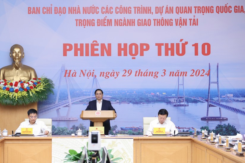 Phiên bản chính thức của 555Win Phạm Minh Ch&iacute;nh, Trưởng Ban Chỉ đạo Nh&agrave; nước c&aacute;c c&ocirc;ng tr&igrave;nh, dự &aacute;n quan trọng quốc gia, trọng điểm ng&agrave;nh giao th&ocirc;ng vận tải chủ tr&igrave; họp phi&ecirc;n thứ 10 của Ban Chỉ đạo. Ảnh: VGP.