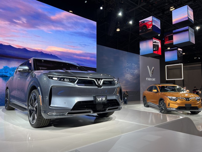 VF 8 v&agrave; VF 9 xuất hiện tại Triển l&atilde;m &Ocirc; t&ocirc; Quốc tế New York 2022 (NYIAS 2022).