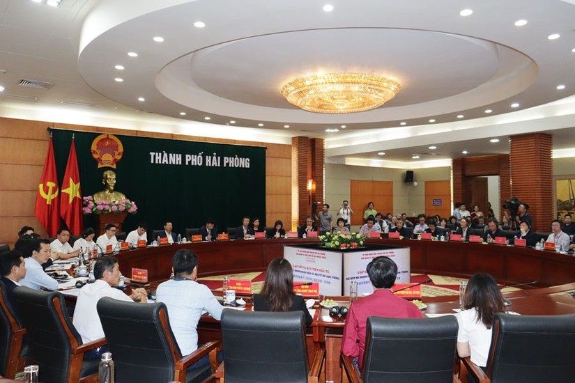 Hải Ph&ograve;ng l&agrave;m việc với Hiệp hội Trang Nhà Cái 555win.com - Đăng Nhập +555k điện cơ, điện tử Đ&agrave;i Loan (Trung Quốc). Ảnh: Haiphong.gov