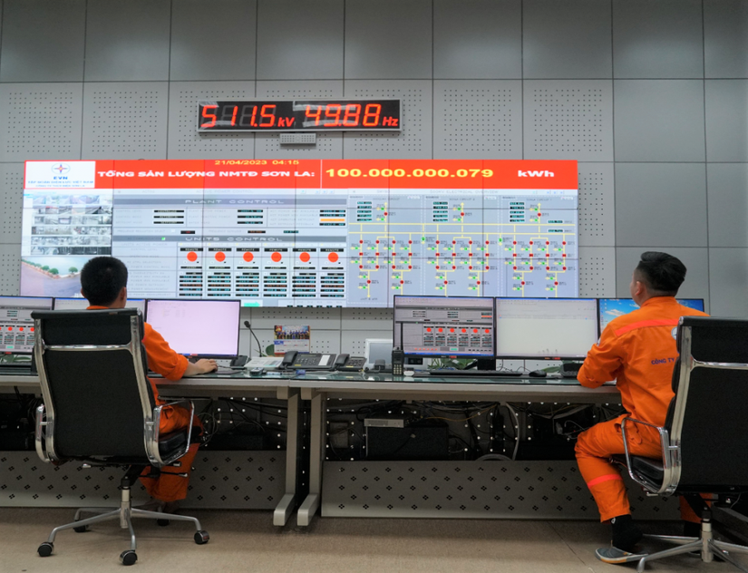 Nh&agrave; m&aacute;y Thủy điện Sơn La c&aacute;n mốc sản lượng 100 tỷ kWh. Nguồn: VGP.