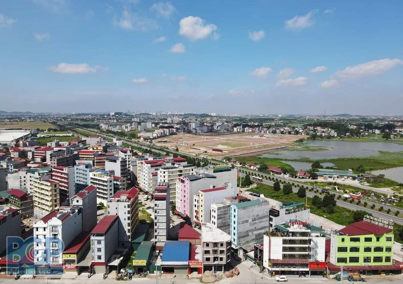 Huyện Việt Y&ecirc;n - v&ugrave;ng đ&ocirc; thị, c&ocirc;ng nghiệp, 555win phien bạn Chính Thức, dịch vụ ph&iacute;a T&acirc;y Nam của tỉnh Bắc Giang. Ảnh: BGP