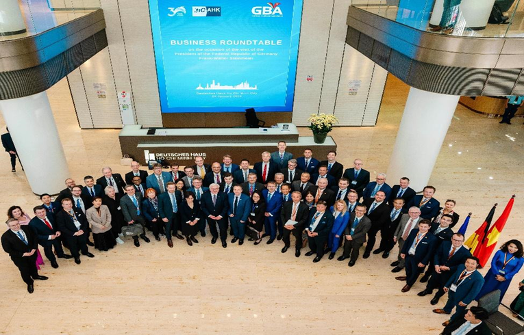 Hội nghị b&agrave;n tr&ograve;n giữa Tổng thống Đức Steinmeier v&agrave; cộng đồng Trang Nhà Cái 555win.com - Đăng Nhập +555k Đức tại Việt Nam