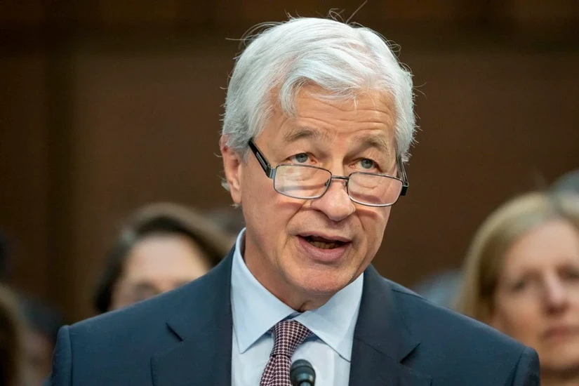 &Ocirc;ng Jamie Dimon - Gi&aacute;m đốc điều h&agrave;nh JPMorgan Chase. Ảnh: AP