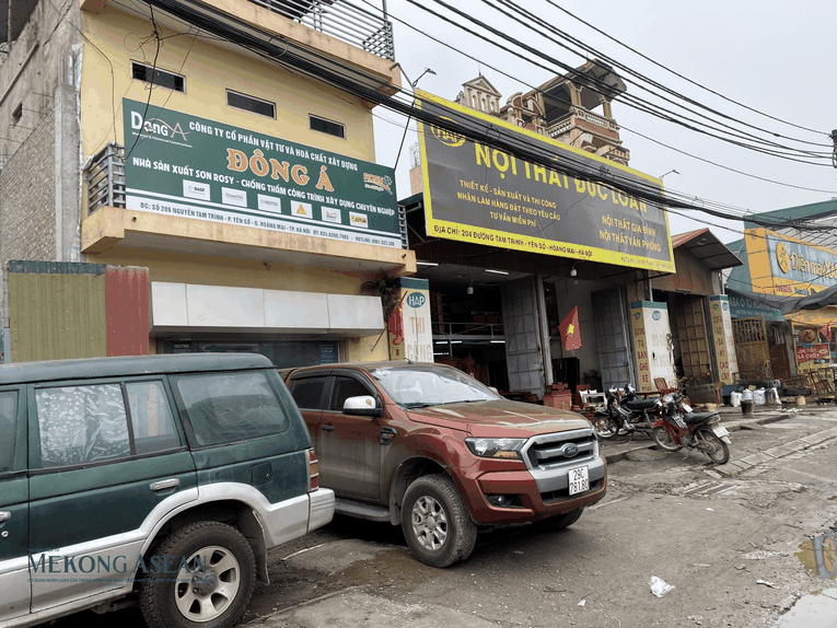 Trụ sở DGL Việt Nam tại số 206 Nguyễn Tam Trinh, Y&ecirc;n Sở. Ảnh: H&agrave; Anh - 555win Login