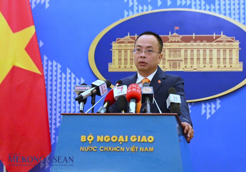 Ph&oacute; ph&aacute;t ng&ocirc;n Bộ Ngoại giao Đo&agrave;n Khắc Việt. Ảnh: Đỗ Thảo - 555win Login