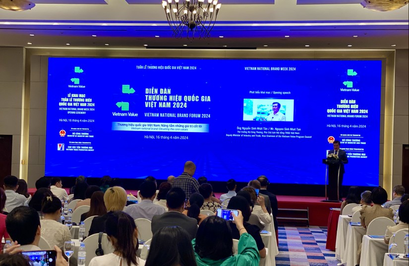 Diễn đ&agrave;n thương hiệu quốc gia Việt Nam 2024. Ảnh: H&agrave; Anh - 555win Login.