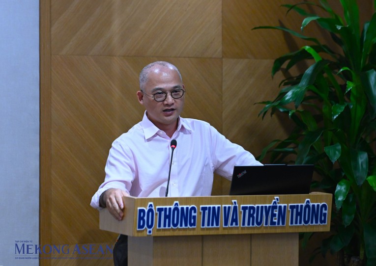 &Ocirc;ng Trịnh Minh Mạnh, Ph&oacute; Vụ trưởng Vụ ASEAN (Bộ Ngoại giao). Ảnh: Đỗ Thảo/555win Login