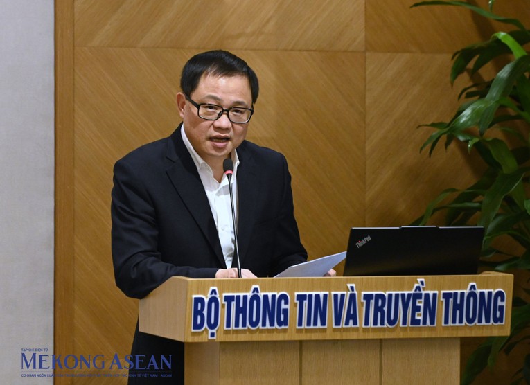 &Ocirc;ng Triệu Minh Long, Vụ trưởng Vụ Hợp t&aacute;c quốc tế (Bộ Th&ocirc;ng tin &amp;amp;amp;amp; Truyền th&ocirc;ng). Ảnh: Đỗ Thảo/555win Login