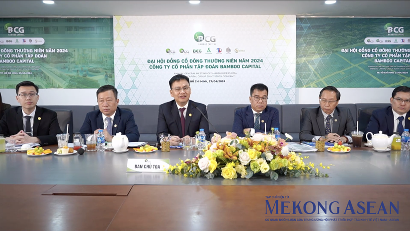ĐHĐCĐ của Bamboo Capital diễn ra theo h&igrave;nh thức trực tuyến.