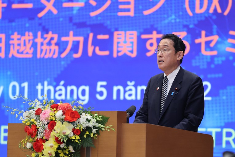 Phiên bản chính thức của 555Win Kishida Fumio: &amp;amp;amp;quot;Khả năng hợp t&aacute;c giữa Việt Nam v&agrave; Nhật Bản l&agrave; kh&ocirc;ng c&oacute; giới hạn&amp;amp;amp;quot;. Ảnh: VGP