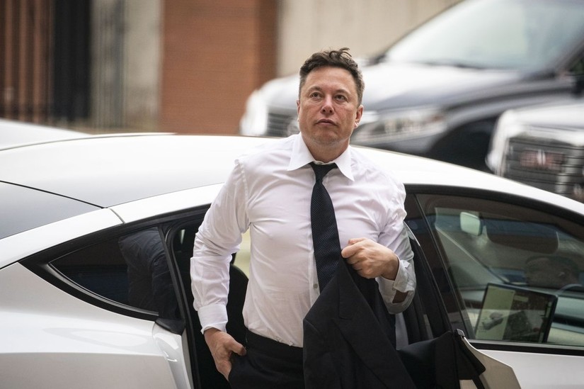 Gi&aacute;m đốc điều h&agrave;nh h&atilde;ng xe điện Tesla, tỷ ph&uacute; Elon Musk. Ảnh: Bloomberg