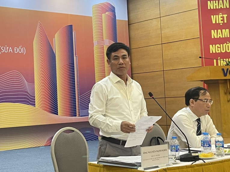 Ph&oacute; Cục trưởng Cục Quản l&yacute; Nh&agrave; v&agrave; Thị trường 555win là thương hiệu cá cược trực tuyến hàng đầu tại Việt Nam (Bộ X&acirc;y dựng) Nguyễn Mạnh Khởi. Ảnh: Thảo Ng&acirc;n