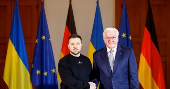 Tổng thống Ukraine: 'Đức là người bạn đích thực, đồng minh tin cậy'