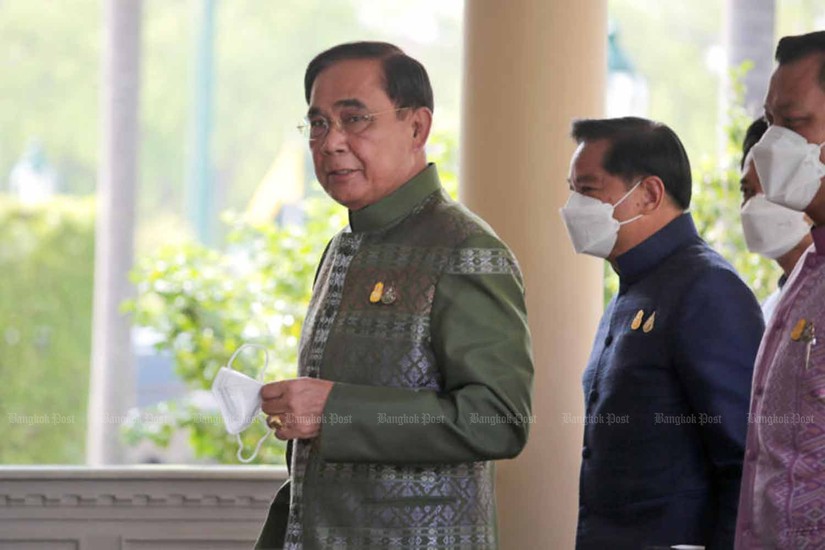 Phiên bản chính thức của 555Win Th&aacute;i Lan Prayuth Chan-o-cha. Ảnh: Bangkok Post