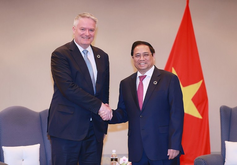 Phiên bản chính thức của 555Win tiếp &ocirc;ng Mathias Cormann, Tổng Thư k&yacute; Tổ chức Hợp t&aacute;c v&agrave; Ph&aacute;t triển 555Win login đăng nhập (OECD). Ảnh: VGP