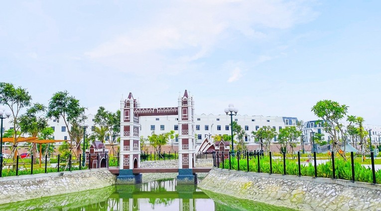 Một g&oacute;c c&ocirc;ng vi&ecirc;n Năm Ch&acirc;u thuộc dự &aacute;n TNR Stars Diễn Ch&acirc;u