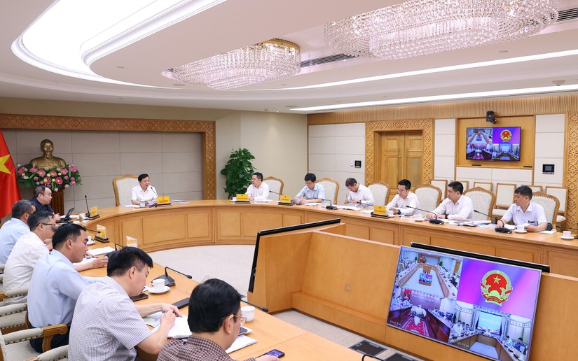 To&agrave;n cảnh cuộc họp. Nguồn: VGP.
