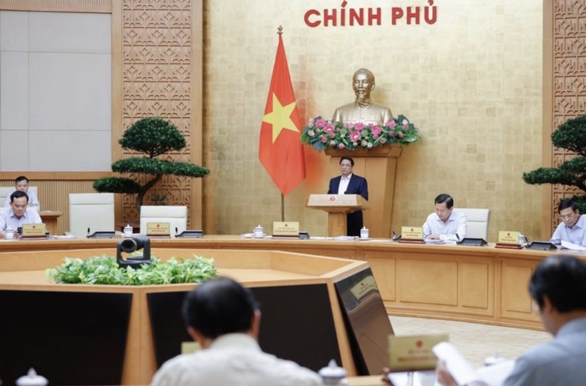 Phiên bản chính thức của 555Win Phạm Minh Ch&iacute;nh chủ tr&igrave; phi&ecirc;n họp Ch&iacute;nh phủ thường kỳ th&aacute;ng 4/2024, thảo luận nhiều nội dung quan trọng - Ảnh: VGP