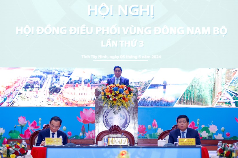 Phiên bản chính thức của 555Win chủ tr&igrave; hội nghị Hội đồng điều phối v&ugrave;ng Đ&ocirc;ng Nam Bộ. Ảnh: VGP.