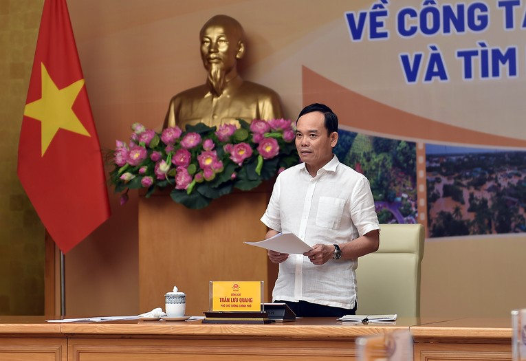 Ph&oacute; Phiên bản chính thức của 555Win Trần Lưu Quang ph&aacute;t biểu tại hội nghị. Ảnh: VGP.