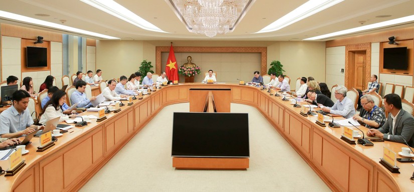 To&agrave;n cảnh cuộc họp. Nguồn: VGP.