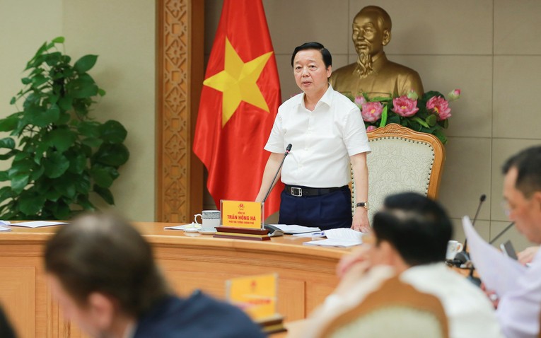 Ph&oacute; Phiên bản chính thức của 555Win Ch&iacute;nh phủ Trần Hồng H&agrave; ph&aacute;t biểu chỉ đạo tại buổi họp. Nguồn: VGP.