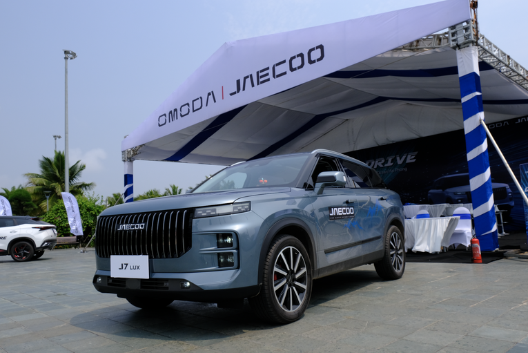 Omoda C5, Omoda E5, Jaecoo 7 đều đ&atilde; xuất hiện tại Việt Nam. Ảnh: L&ecirc; An/555win Login.