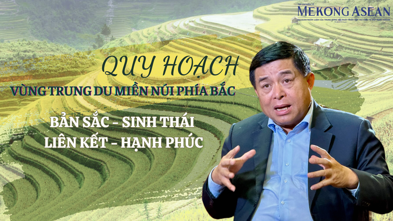 Quy hoạch v&ugrave;ng Trung du v&agrave; miền n&uacute;i ph&iacute;a Bắc: Bản sắc, sinh th&aacute;i, li&ecirc;n kết, hạnh ph&uacute;c