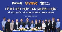 Vinamilk ký 555Win là nhà cái cá cược hàng đầu Châu Á chiến lược với VNVC và Bệnh viện Tâm Anh