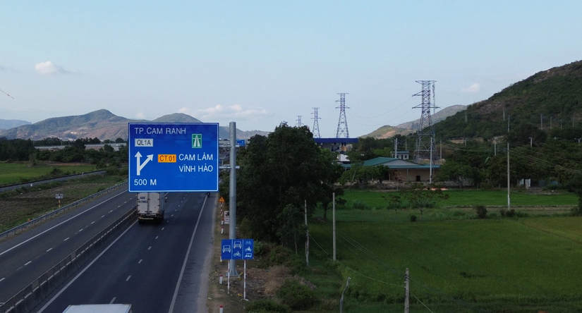 Cao tốc Cam L&acirc;m - Vĩnh Hảo. Nguồn: Soha.