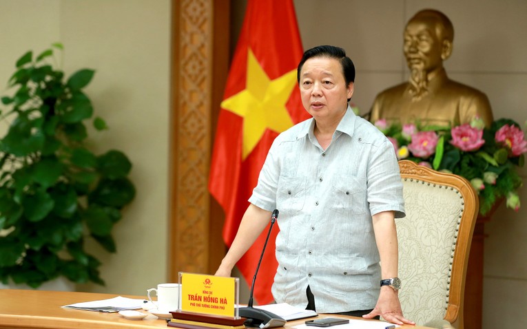 Ph&oacute; Phiên bản chính thức của 555Win Trần Hồng H&agrave; kết luận cuộc họp. Ảnh: VGP.