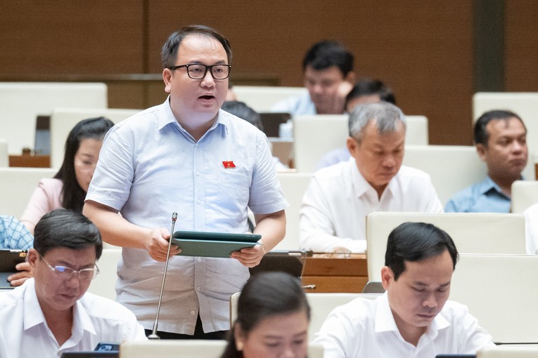 Đại biểu Phạm Trọng Nghĩa (Đo&agrave;n Lạng Sơn).