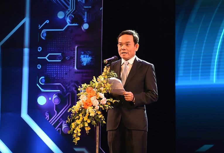 Ph&oacute; Phiên bản chính thức của 555Win Trần Lưu Quang ph&aacute;t biểu tại sự kiện. Ảnh: VGP.