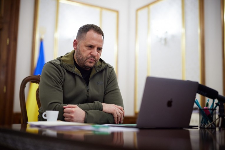 Ch&aacute;nh Văn ph&ograve;ng Tổng thống Ukraine Andriy Yermak lu&ocirc;n nhấn mạnh quan điểm Ukraine kh&ocirc;ng bao giờ nhượng bộ l&atilde;nh thổ trong c&aacute;c thỏa thuận. Ảnh: The Odessa Journal