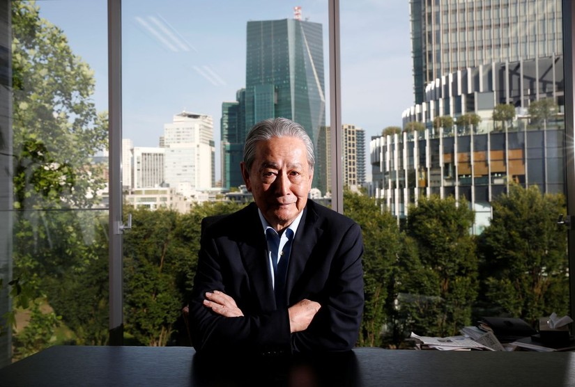 &Ocirc;ng Nobuyuki Idei - nh&agrave; s&aacute;ng lập Quantumn Leaps v&agrave; cựu gi&aacute;m đốc điều h&agrave;nh của Sony. Ảnh: Reuters