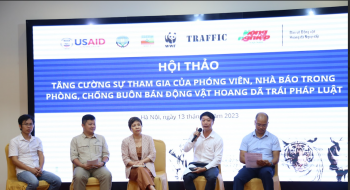 Lập mạng lưới nhà báo, phóng viên chống buôn bán động vật hoang dã
