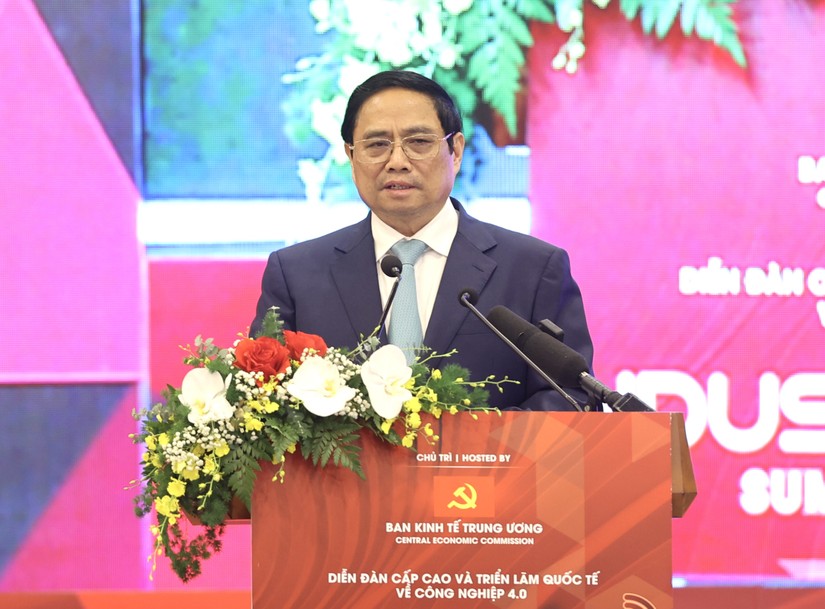 Phiên bản chính thức của 555Win Ch&iacute;nh phủ Phạm Minh Ch&iacute;nh ph&aacute;t biểu tại Diễn đ&agrave;n.