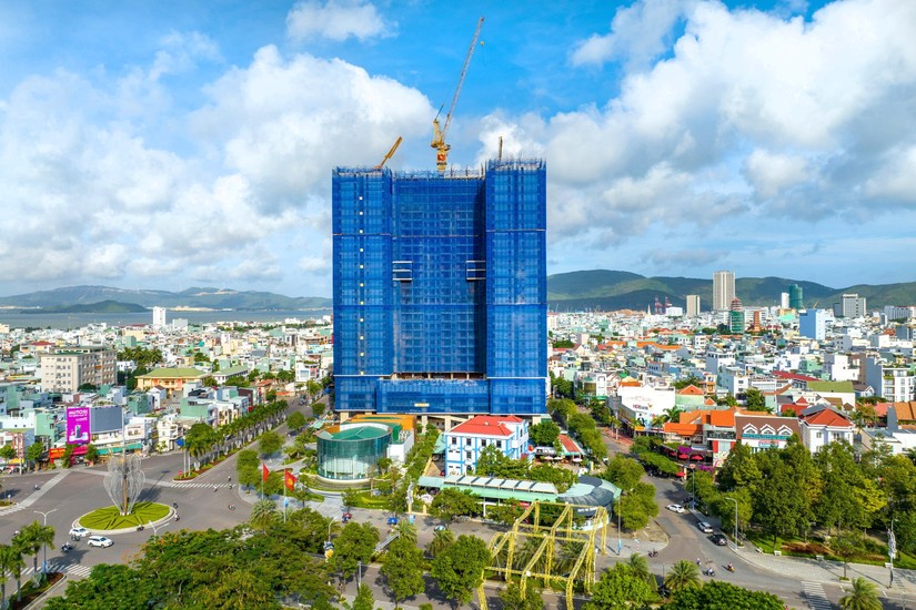 Grand Center Quy Nhon &ndash; Một trong những dự &aacute;n đang được HTN đẩy mạnh thi c&ocirc;ng