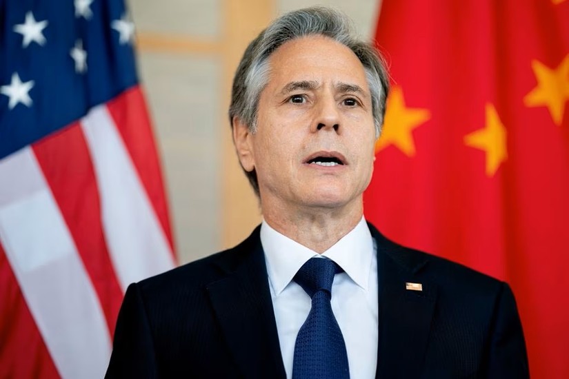 Ngoại trưởng Mỹ Antony Blinken. Ảnh: Reuters