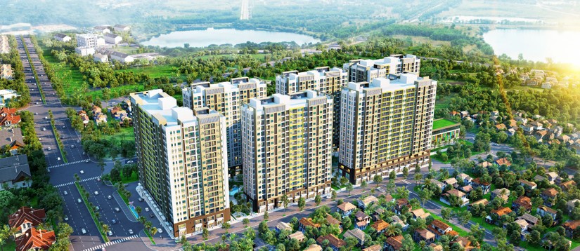 Phối cảnh một dự &aacute;n của Hưng Thịnh Incons.