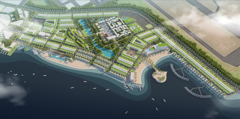 Phối cảnh dự &aacute;n Cam Ranh City Gate. Ảnh: Vịnh Nha Trang