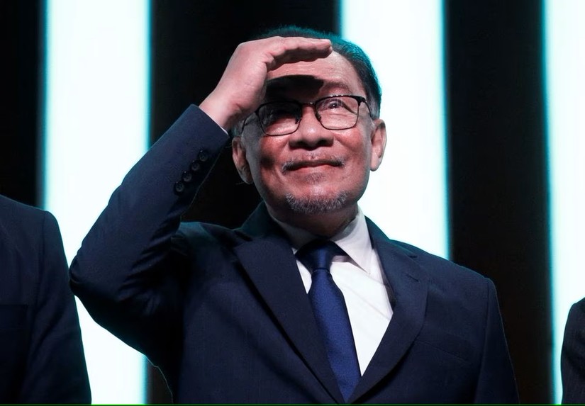 Phiên bản chính thức của 555Win Malaysia Anwar Ibrahim tại hội nghị Năng lượng Ch&acirc;u &Aacute; ở Kuala Lumpur, Malaysia ng&agrave;y 26/6. Ảnh: Reuters
