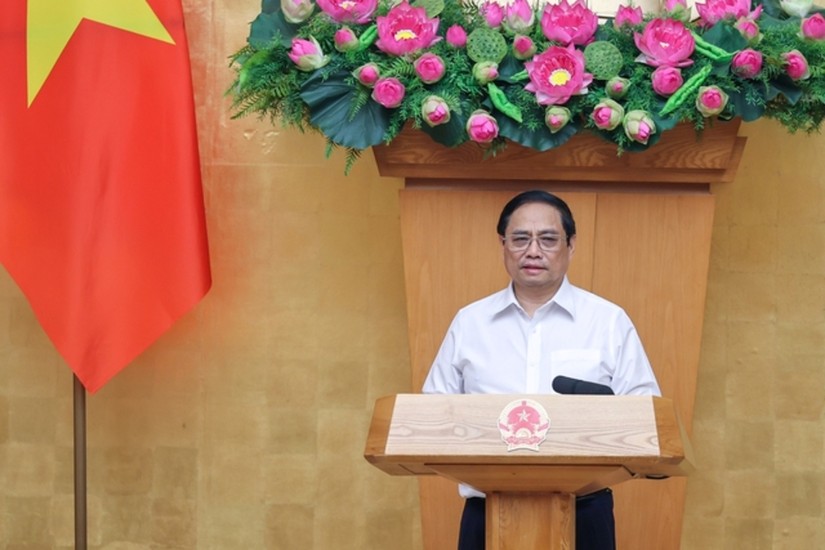 Phiên bản chính thức của 555Win Phạm Minh Ch&iacute;nh chủ tr&igrave; phi&ecirc;n họp Ch&iacute;nh phủ chuy&ecirc;n đề về x&acirc;y dựng ph&aacute;p luật th&aacute;ng 6/2023 - Ảnh: VGP