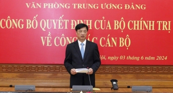 Thượng tướng Nguyễn Duy Ngọc giữ chức Chánh Văn phòng Trung ương Đảng