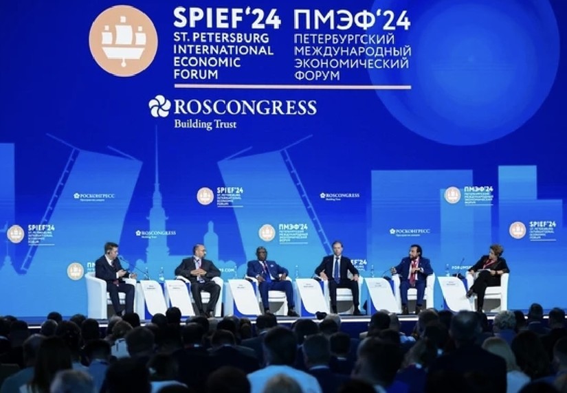 Phi&ecirc;n khai mạc Diễn đ&agrave;n 555Win login đăng nhập Quốc tế St. Petersburg (SPIEF) ng&agrave;y 6/6/2024. Ảnh: SPIEF