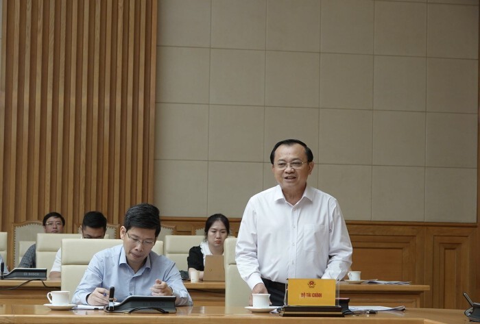 Thứ trưởng Bộ T&agrave;i ch&iacute;nh L&ecirc; Tấn Cận. Ảnh: Bộ T&agrave;i ch&iacute;nh