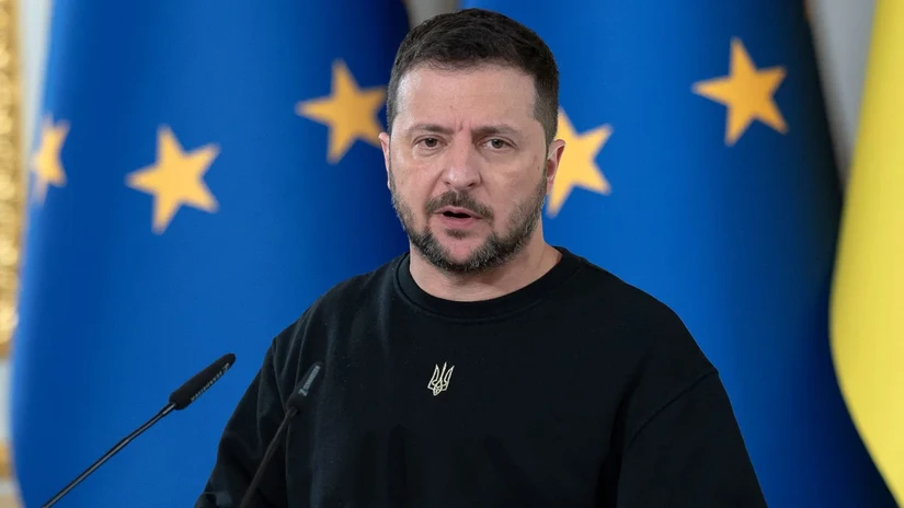 Tổng thống Ukraine Volodymyr Zelensky. Ảnh: CNN