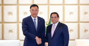 Thủ tướng tiếp lãnh đạo các tập đoàn đường sắt, điện lực hàng đầu Trung Quốc