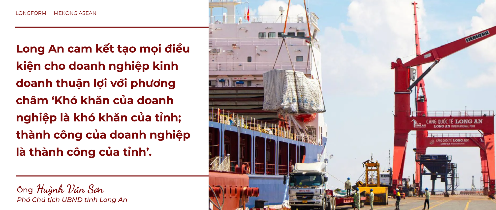 Long An: Xúc tiến đầu tư, giao thương với tất cả các thị trường phù hợp
